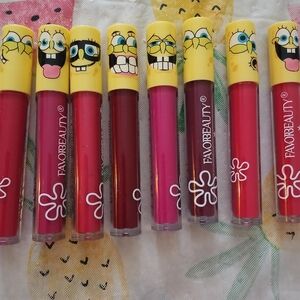 Sponge Bob inspired matte lip gloss